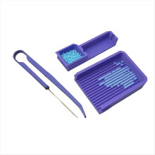 Fuse Bead Single-Needle Tweezer & Aligner Tray Set