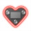 Car LED Ambient Heart Solar Neon Light for Triangle Window Red 1