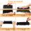 4PCS Bunk Bed Ladder Pads with 8 Adjustable Straps 4