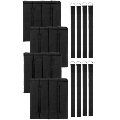 4PCS Bunk Bed Ladder Pads with 8 Adjustable Straps