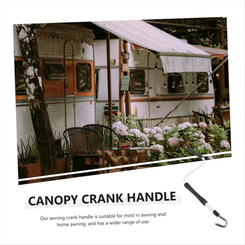 52CM RV Awning Crank Handle, RV Awning Opener, Puller, Hand Crank Bar 2