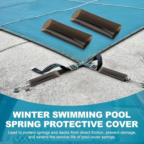 20pcs Pool Cover Spring Sleeves, Winter Pool Cover Spring Covers 2