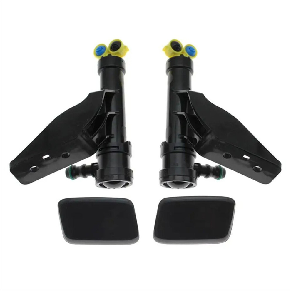 Front Bumper Headlight Washer Nozzle & Nozzle Cap For 4714116684790