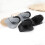 2Pair Replacement Luggage Wheels Luggage Spinner Caster Grey 2