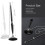6 Pieces Secure Pen with Chain Security Pen Holder Counter 2