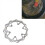 Motorcycle Front Brake Disc Front Rotating Disc Brake Pad for 3