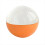 3D Crystal Ball with DIY Video Playback 7cm Display Sphere, Orange 1