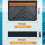 Leak-Proof Boat Storage Bag,Boat Storage Net Black & Orange 2