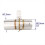 Motorcycle Exhaust Muffler Middle Link Pipe 60MM Slip-on 3