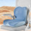Cuscino ortopedico in memory foam a forma di "L" 2