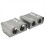 1/2 CH XLR Audio Glasfaser-Extender über SC Glasfaser 1