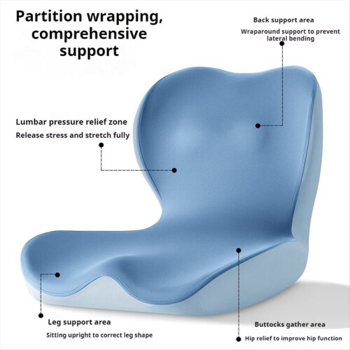 Cuscino ortopedico in memory foam a forma di "L" 2