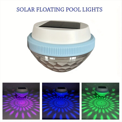 Solar Floating Pool Lights 7 Color-Changing Modes for Pools 2