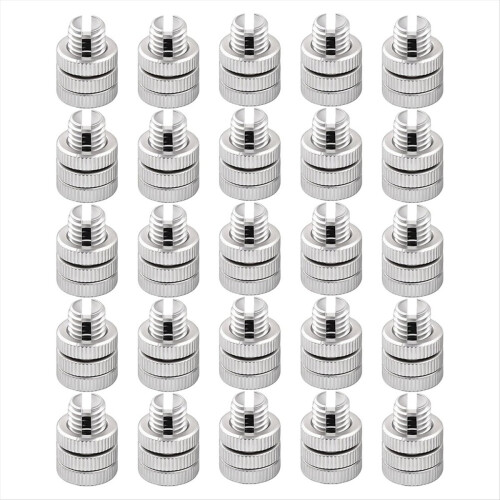 25 Pcs Aluminum Split Bolt Joint Clamp