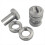 25 Pcs Aluminum Split Bolt Joint Clamp 5