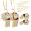 2 Pack Bling Whistle Crystal Rhinestone with Chain,Shining Whistle 5