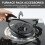Slip Proof Pots Support Wok Support Rings Iron Stove Rack for 7
