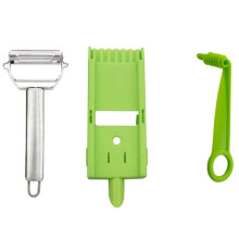 2-in-1-Reibe, Gemüseschäler und Gemüseschneider