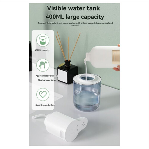 400ml Touchless Automatic Drops Soap Dispenser Waterproof B 2