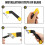 Grout Removal Tool, Tile Joint Cleaning Tool,Caulking Removal Tools 5