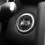Car Engine Start Stop Button Carbon Fiber Trim Sticker for 4
