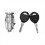 Ignition Lock Cylinder Switch with Keys for ,& 6