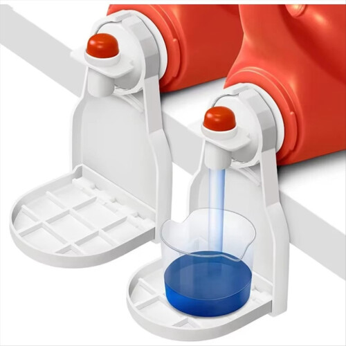 Laundry Detergent Cup Holder to Prevent Overflow and Drip,Black 1
