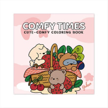 Adult Coloring Book - Easy to Color with Thick Lines, for Friends