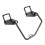 Motorcycle Pannier Rail Saddlebag Supports Guard Bars for 3