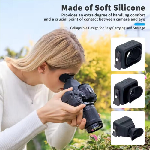 3X LCD Viewfinder Camera Extender Eyecup Eyepiece for Z30 1