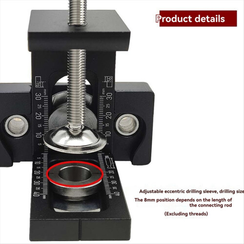 Adjustable Woodworking Drilling Guide Locator Puncher Tools 2