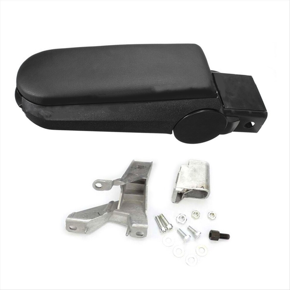 Central Armrest Box For Golf Iv Mk4 99-04 Black 4714116636393