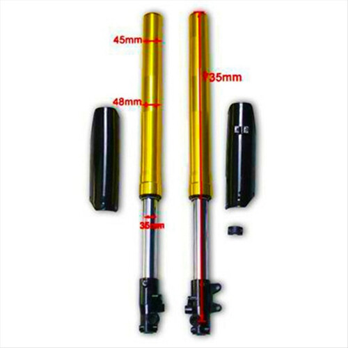 2 Stroke Motorcycle Front Fork Shocker for Mini Off-Road Motorcycle 1