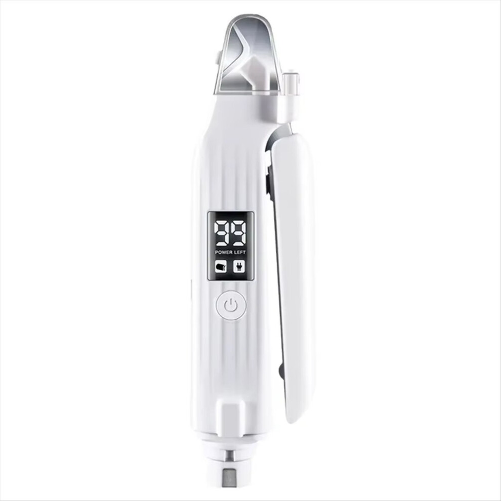 2 in 1 Electric Dog Nail Grinder and Clipper with LED Lights