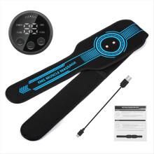 Cintura tonificante addominale ricaricabile tramite USB, stimolatore muscolare EMS A