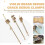 3PCS Violin Brass Repair Crack Debug Clamps, Luthier Making Tools 5
