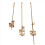 3PCS Violin Brass Repair Crack Debug Clamps, Luthier Making Tools 2