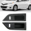 1 Pair Lift Switch Panel Bezel Trim Strips for 2012-2014 3