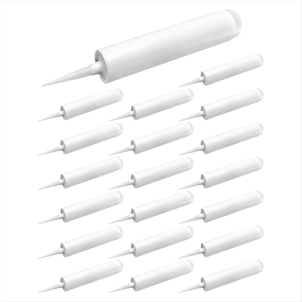 Empty Caulk Tube, 20 Pack 10 Oz. Empty Plastic Caulking- 4712073956950