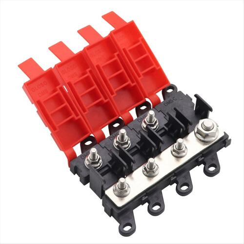 3 Way Distribution Block 200A Bolt on Fuse Type Power 1