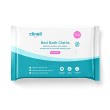 Clinell Skin Body Care Wipes - Pack of 1 - 60 Wipes - Easy to Use,