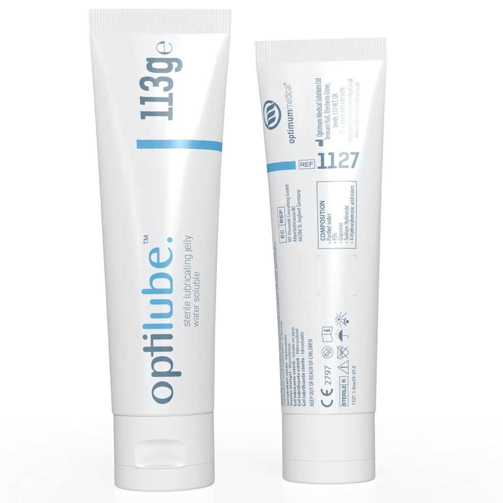 Optilube Tubes - Sterile Lubricating Jelly For Insertion Of Medical