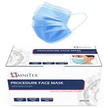 British Brand | Omnitex 3ply Premium Type IIR Disposable Surgical