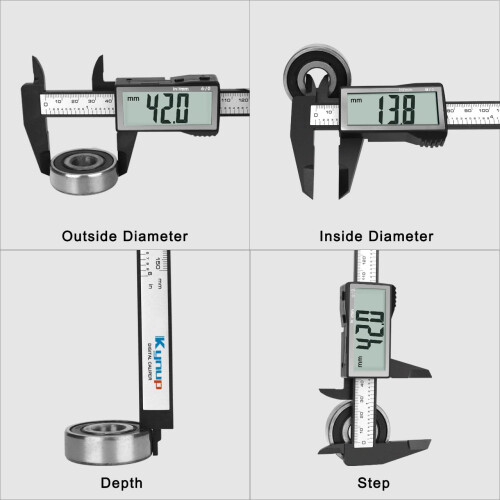 Kynup Digital Caliper with Large LCD Screen, Digital Calliper | qualit 2