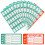 Pat Testing Stickers, 250 PCS Pass & 25 PCS Fail Pat Testing Labels, 1