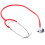 Timesco TD1-13-105 Timesco TD113105 Ruby Single Head Stethoscope, Red 1