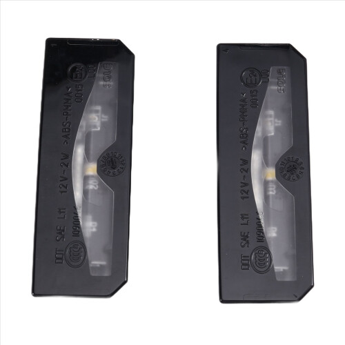 Lr025837 2 pezzi di luce targa posteriore per auto per Evoque