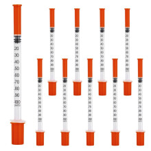 1ml Syringe Multifunctional Measuring Feeding Pets Syringes 30G*8mm