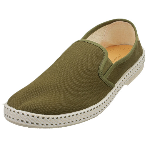 Rivieras Herren Klassiker Espadrilles Khaki - 41 EU