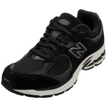 New Balance 2002 Herren Casual Trainer Schwarz Weiss - 40.5 EU